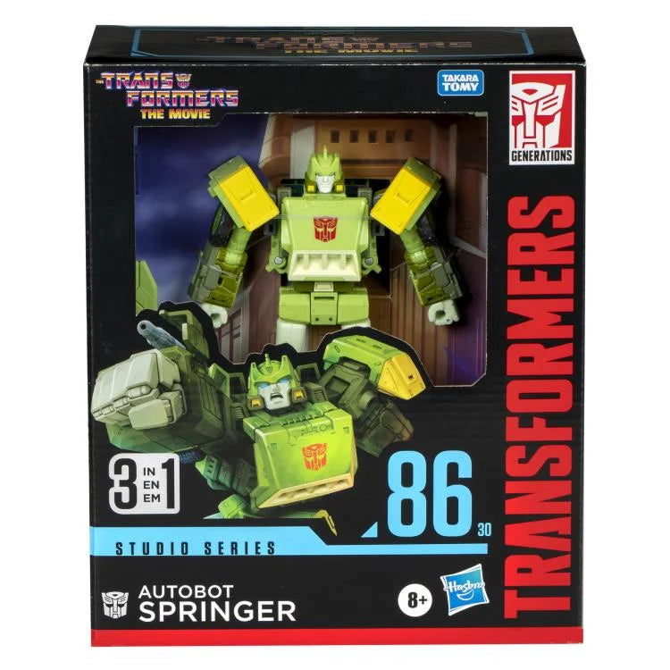 Transformers Generations Studio Series 86 #30 Leader Autobot Springer Action Figure