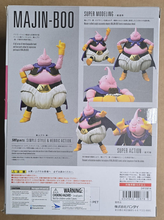 *Open Box* S.H. Figuarts Dragon Ball Z Majin Boo Action Figure
