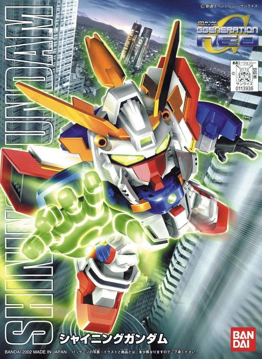 Gundam SD BB #239 Shining Gundam Model Kit