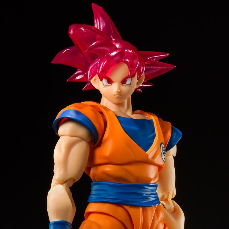 S.H. Figuarts Dragon Ball Super Saiyan God Son Goku Event Exclusive Color Edition 2021 Action Figure