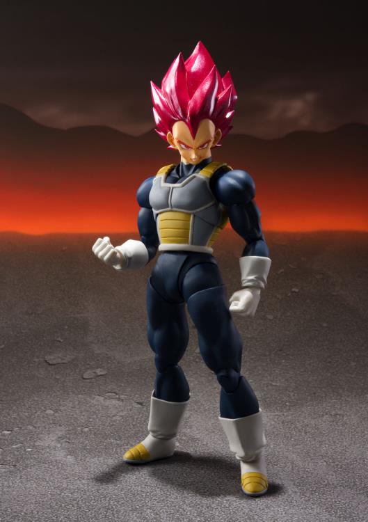S.H. Figuarts Dragon Ball Super Broly Super Saiyan God Super Saiyan Vegeta (15th Anniversary Ver.) Action Figure