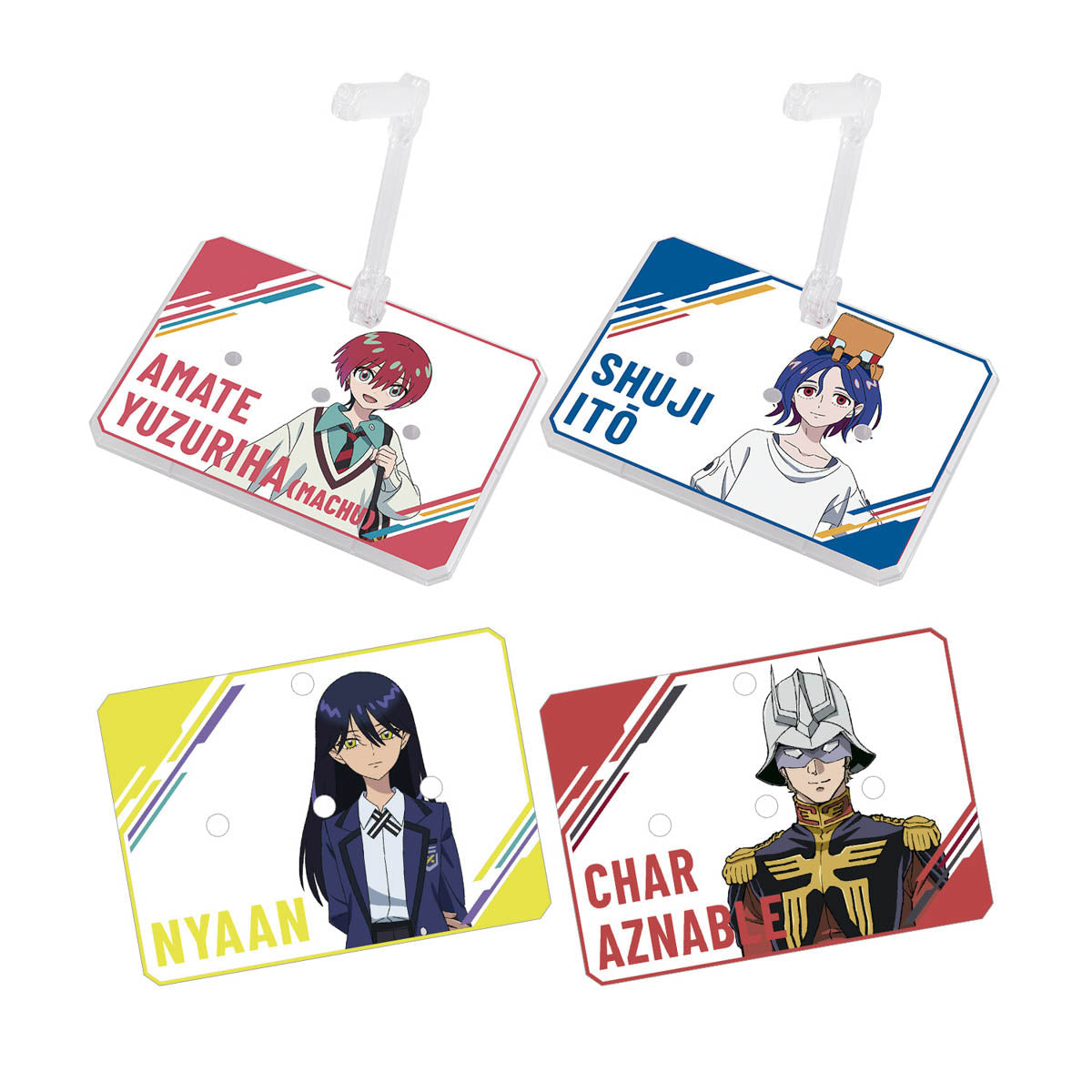 Gundam Action Base 7 Clear Mobile Suit Gundam GQuuuuuuX Sticker Set Stand Model Kit