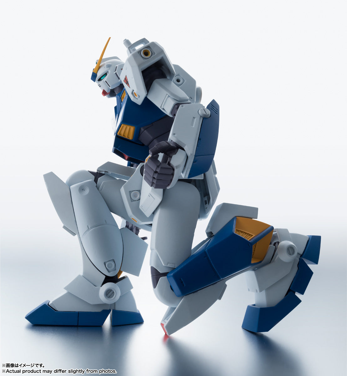 Bandai Robot Spirits Damashii #R-337 0080: War in Pocket RX-78NT-1 Gundam NT-1 (Full Armor Equjpment Ver.) A.N.I.M.E. Action Figure