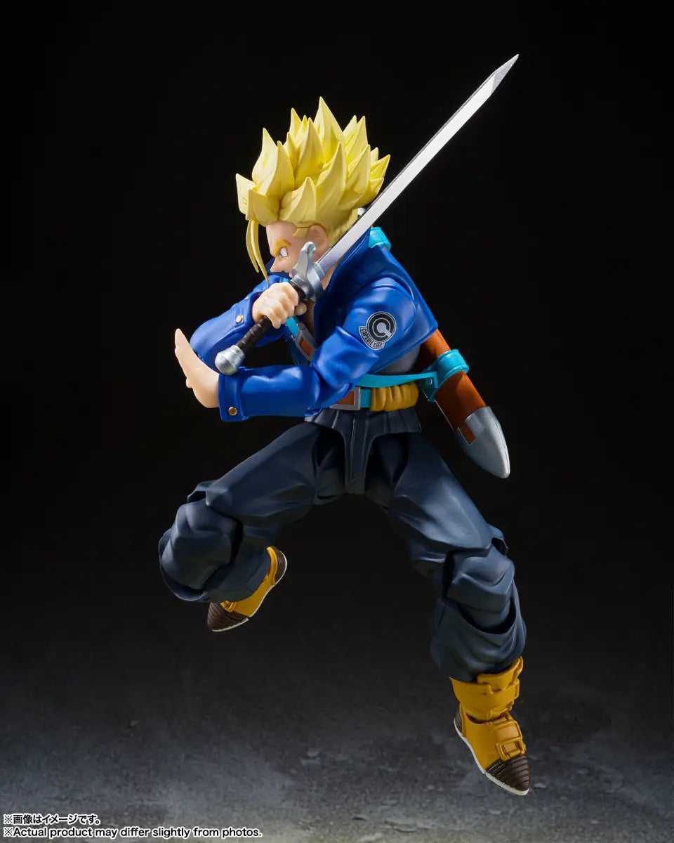 S.H. Figuarts Dragon Ball Z Super Saiyan Trunks -The Boy From The Future- (Reissue) Action Figure