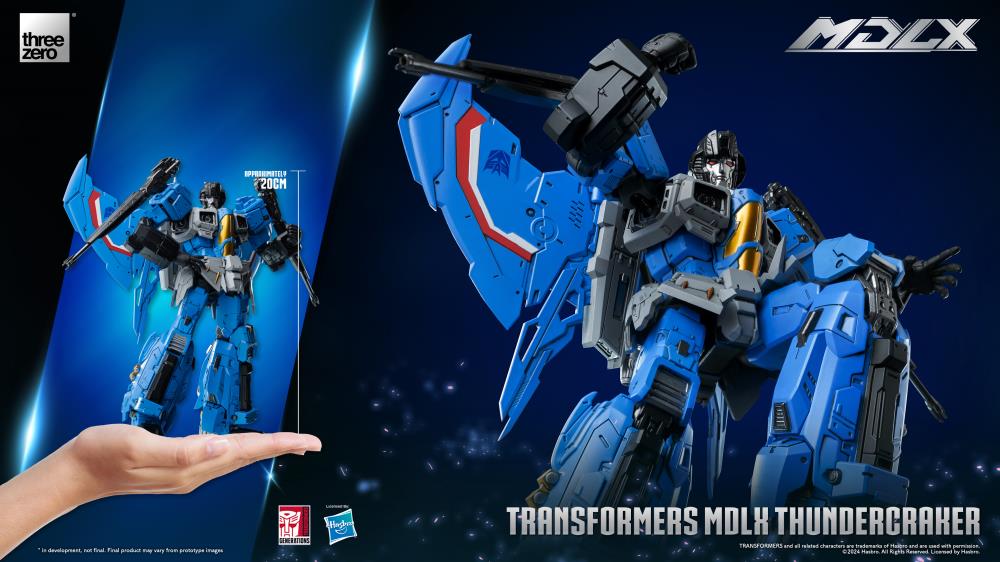 ThreeZero Transformers Thundercracker MDLX Action Figure