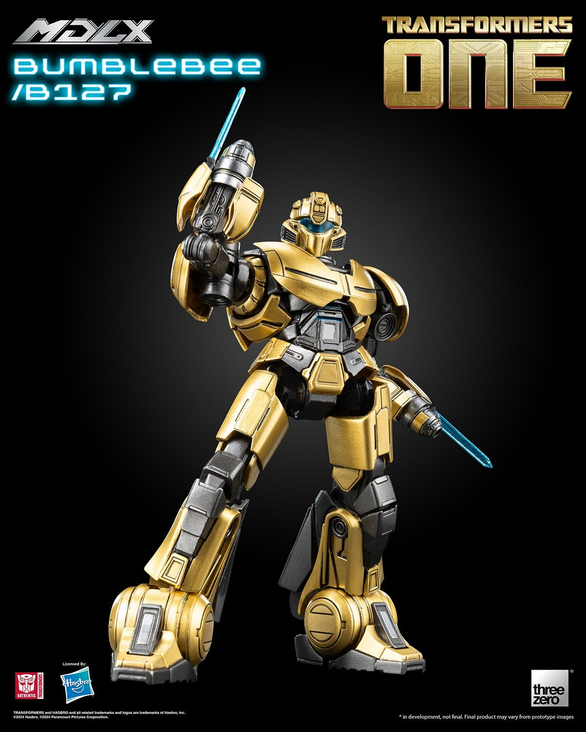 ThreeZero Transformers One Bumblebee / B127 MDLX Action Figure