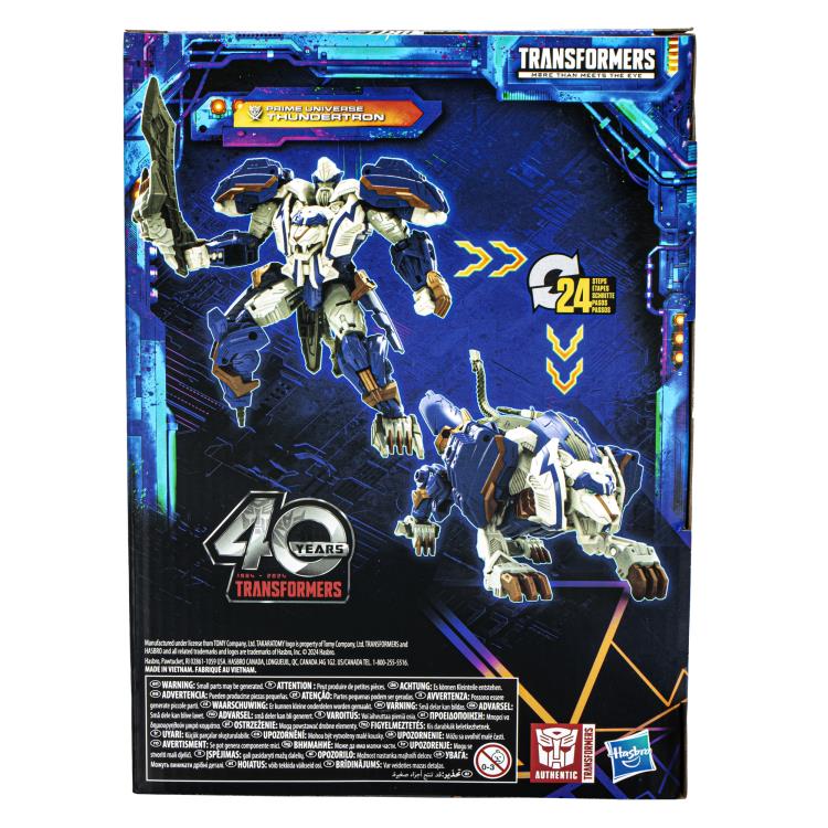 Transformers Generations Legacy United Voyager Class Prime Universe Thundertron Action Figure