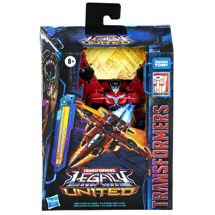 Transformers Generations Legacy United Deluxe Class Cyberverse Universe Windblade Action Figure