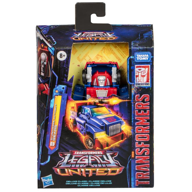 Transformers Generations Legacy United Deluxe Class G1 Universe Gears Action Figure