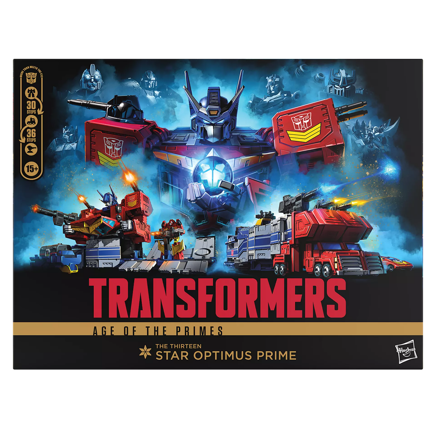 Transformers Age of the Primes Titan Class The Thirteen Star Optimus Prime (Star Convoy) Action Figure