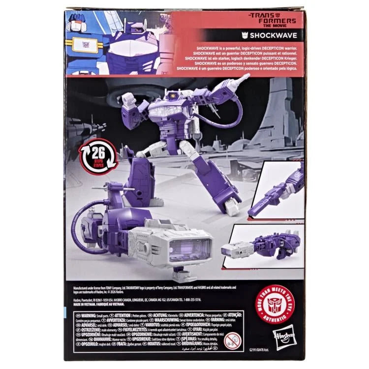 Pre-Sale Transformers Generations Studio Series 86 Voyager Shockwave Action Figure