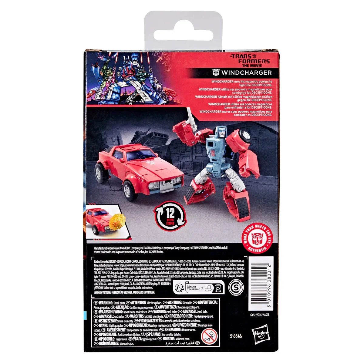 Transformers Studio Series 86 Deluxe Windcharger Action Figure