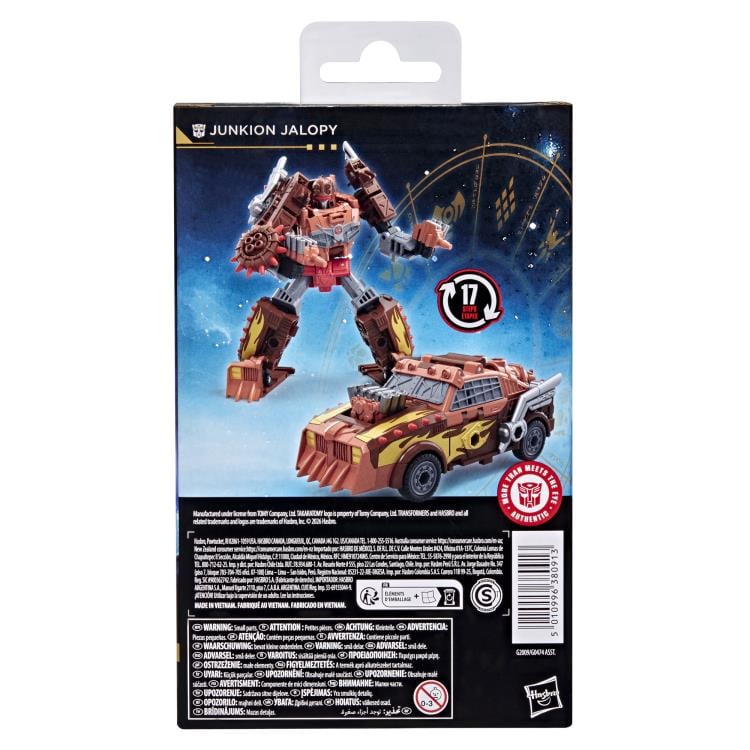 Transformers Age of the Primes Deluxe Junkion Jalopy Action Figure