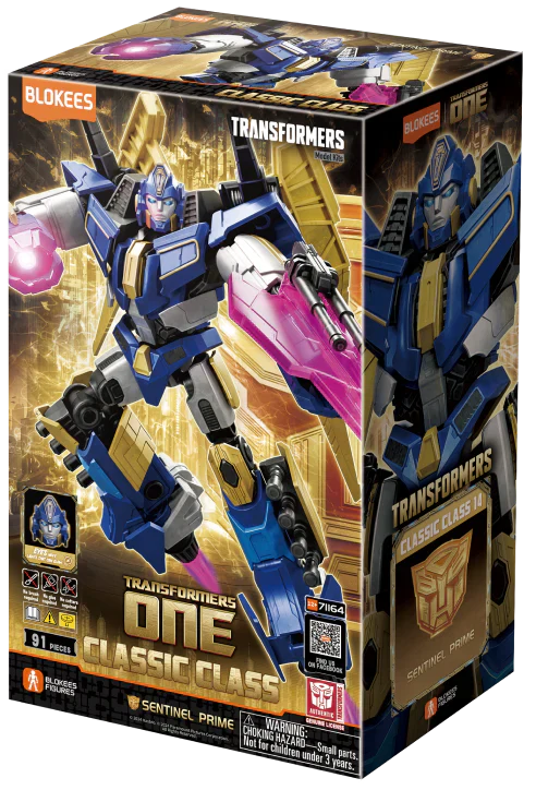 Blokees Transformers Classic Class #14 Sentinel Prime (Transformers One) Model Kit