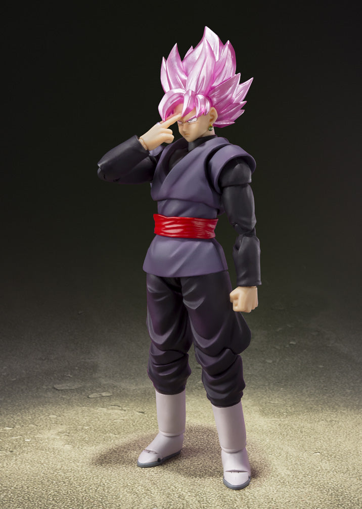 SDCC 2019 Bandai S.H. Figuarts Dragon Ball Gokou Black Super Saiyan Rose Goku Exclusive