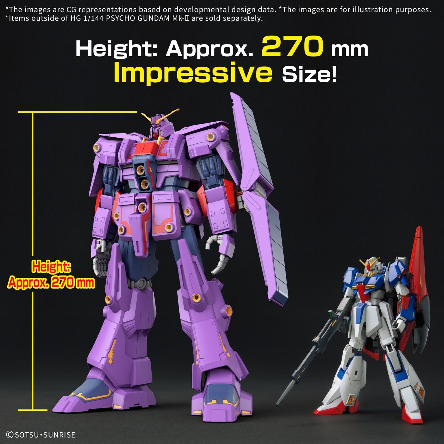 Gundam 1/144 HGUC #261 Zeta Gundam MRX-010 Psycho Gundam Mk-II Model Kit