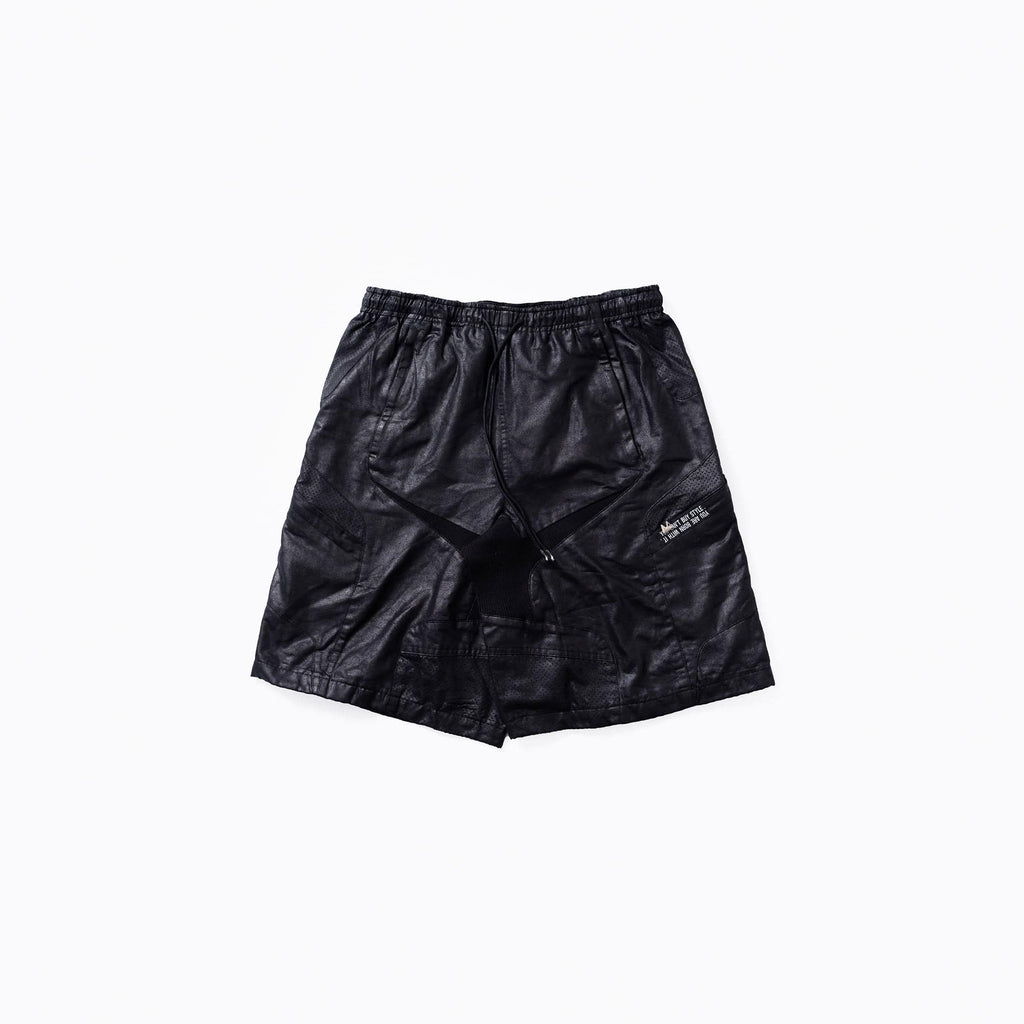 FVVO Multi-Panel Glossy Shorts
