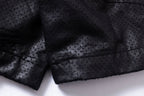 FVVO Multi-Panel Glossy Shorts