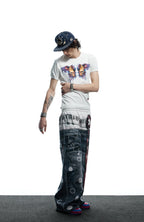 DND4DES Playful Print Baggy Trousers