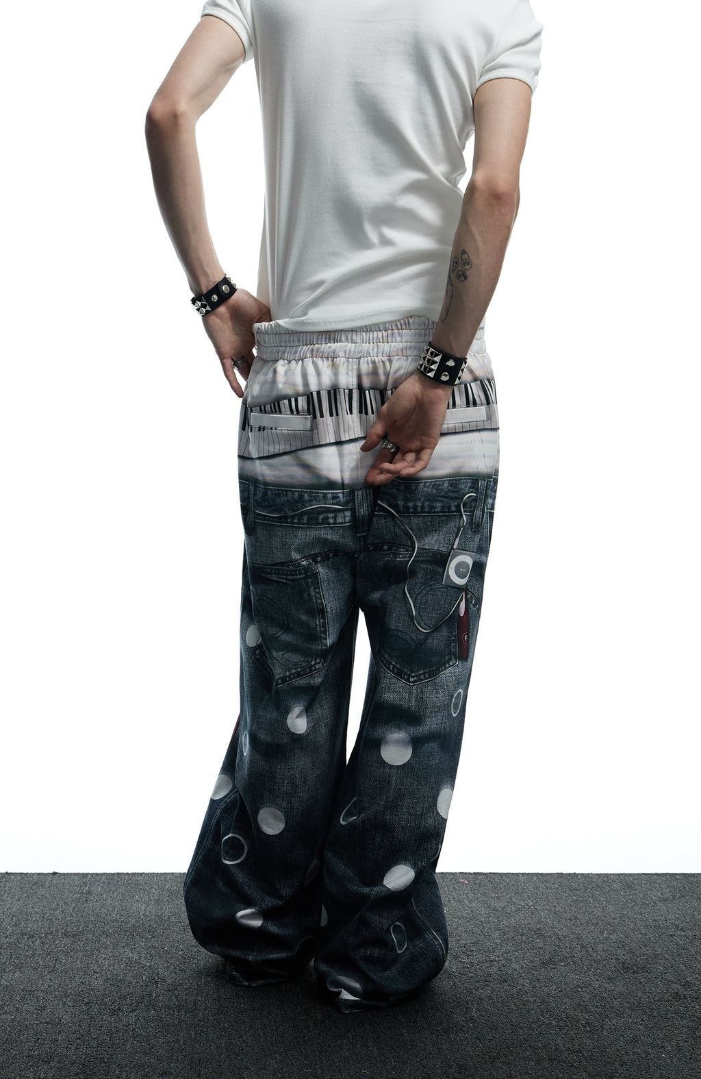DND4DES Playful Print Baggy Trousers