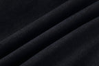 CLP Contrast-Waist Botton-Fly Oversized Raw Jeans