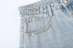 CLP Essential Washed Oversized Curved-Leg Jeans