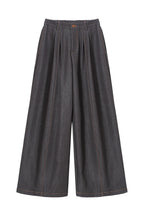 CLP Stitched Pleated Denim Pants