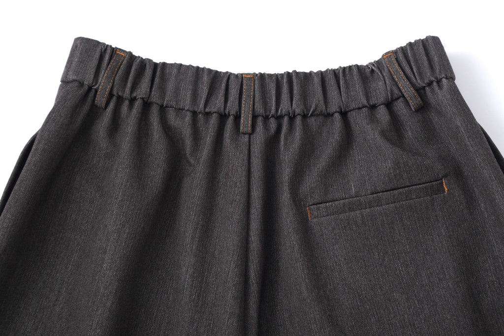 CLP Stitched Pleated Denim Pants