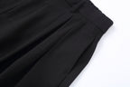 CLP Pleated Draped Wide-Leg Trousers