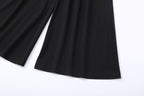 CLP Pleated Draped Wide-Leg Trousers