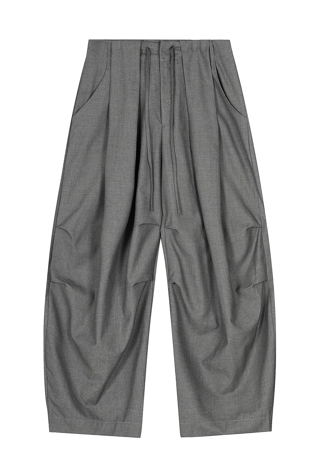 CLP Essential Pleated Drawstring Oversized Trousers