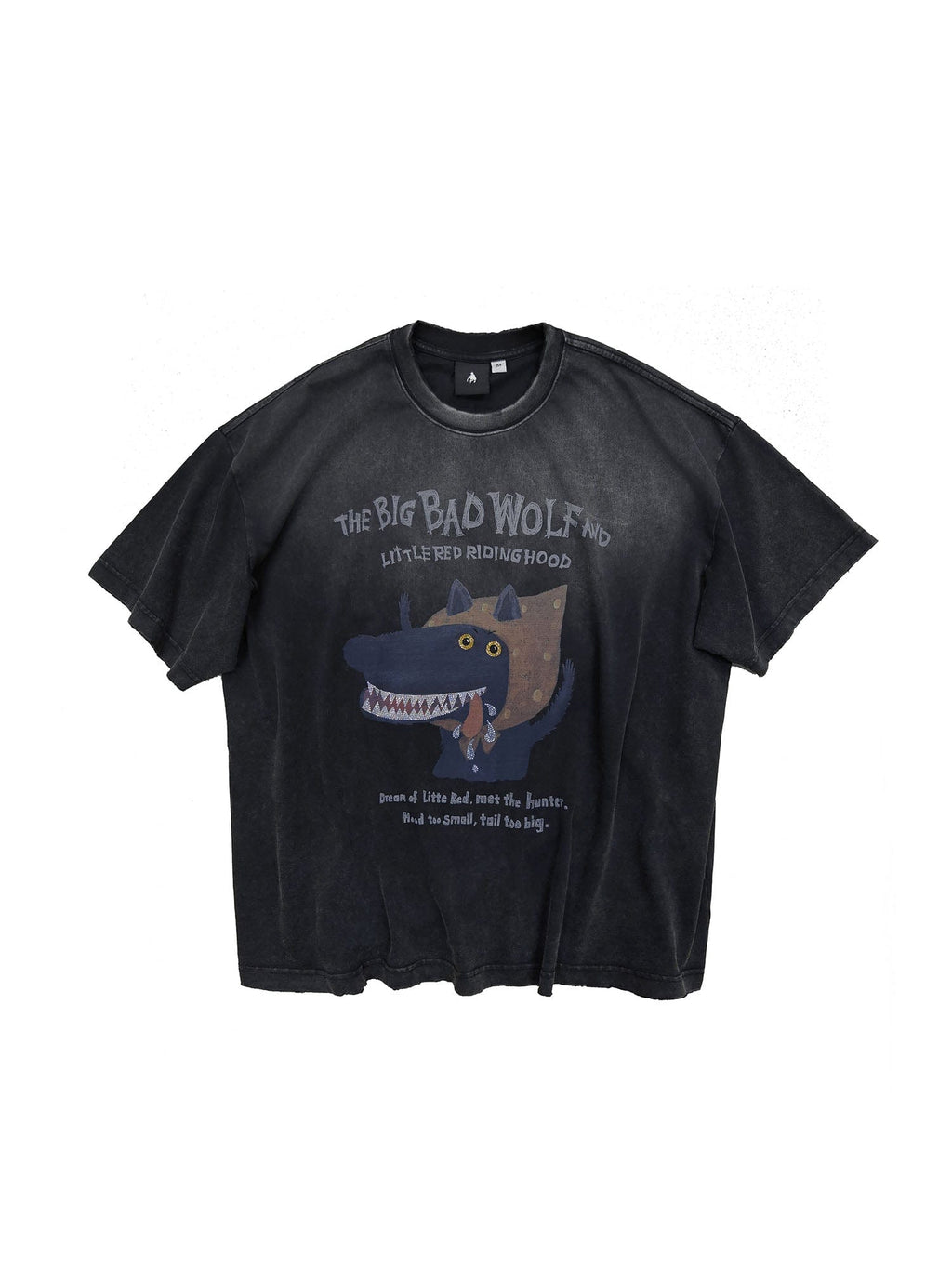 FACEONLAB Big Bad Wolf Oversized T-Shirt
