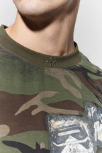 DND4DES Graffiti Camo Rivet T-Shirt