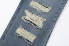 CLP Retro Washed Distressed Rivet Jeans