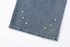 CLP Retro Washed Distressed Rivet Jeans