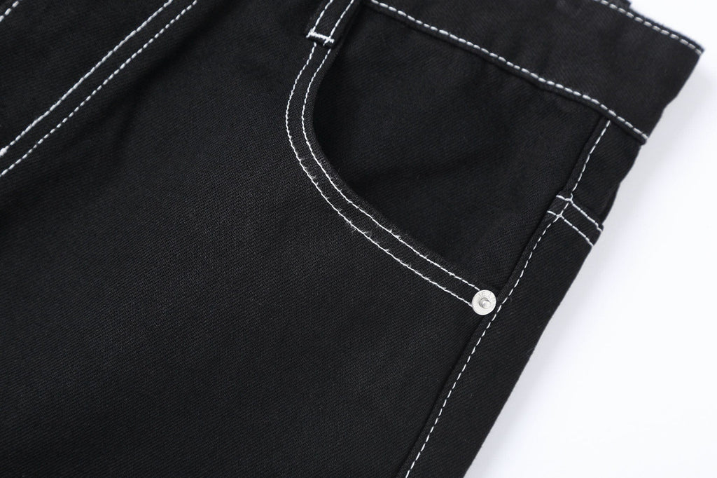 CLP Retro Stitch Ribbon Flared Jeans