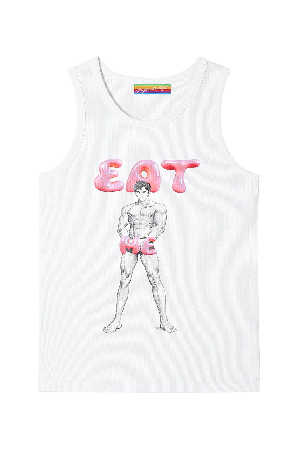 CLP Eat Me Graphic Tank Top