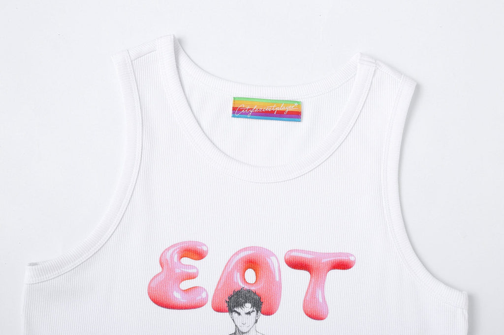 CLP Eat Me Graphic Tank Top