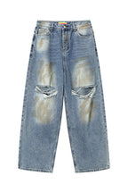 CLP Distressed Ripped Brushed Jeans