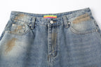 CLP Distressed Ripped Brushed Jeans