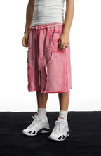 DND4DES Washed Double-Knee Sweat Shorts