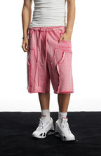 DND4DES Washed Double-Knee Sweat Shorts