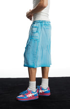 DND4DES Washed Double-Knee Sweat Shorts