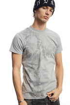 DND4DES Rivet Cross Graphic T-Shirt