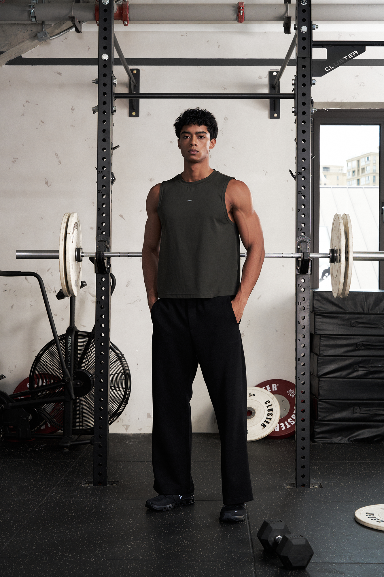PUMPPLUS Antibacterial Quick-Dry Stretch Tank Top