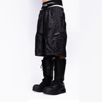 FVVO Multi-Panel Glossy Shorts