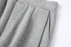 CLP Pleated Wide-Leg Sweatpants