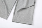 CLP Pleated Wide-Leg Sweatpants