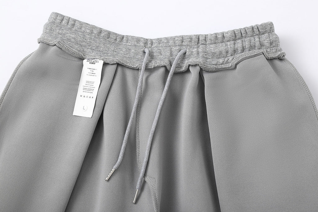 CLP Pleated Wide-Leg Sweatpants
