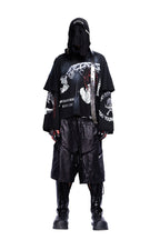FVVO Multi-Panel Glossy Shorts